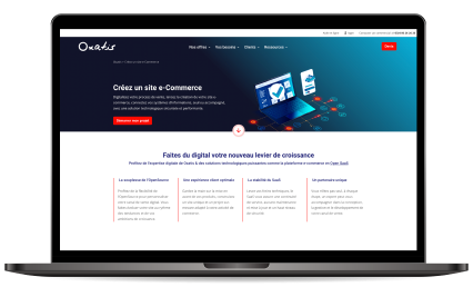 header-addons-oxatis module e-commerce Oxatis
