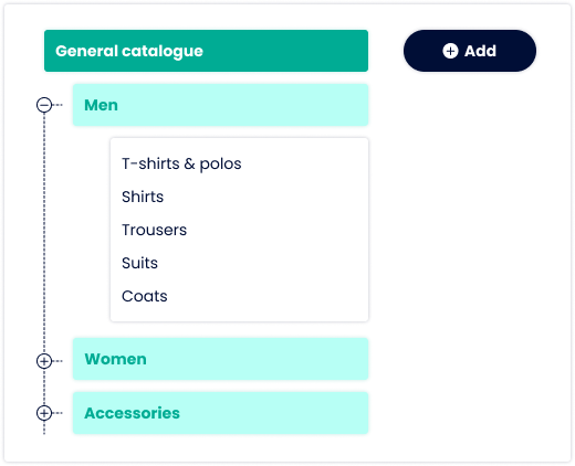 catalog Organize your product catalog