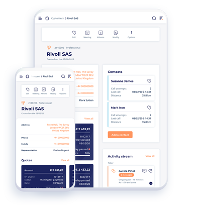 customers-yuto The new generation<br />
of mobile CRM