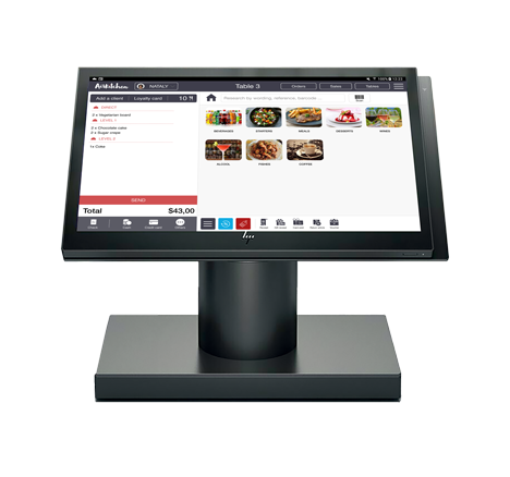 hp-engage-one-basket-airkitchen-table3 Cash register software adapted to cafés, bars, restaurants and catering businesses