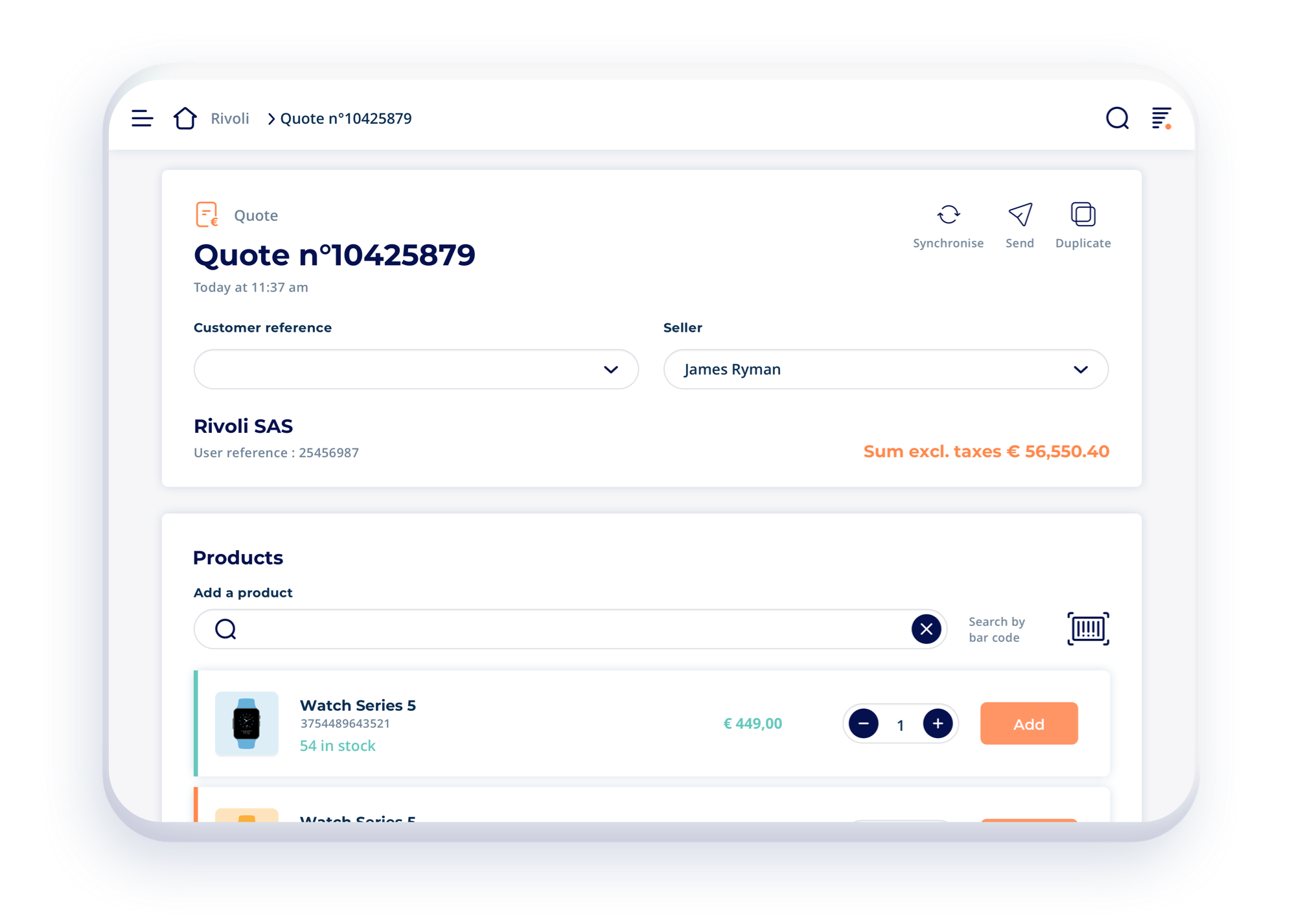 orders-and-quotes-yuto Create quotes and orders quickly with Yuto - LM CRM